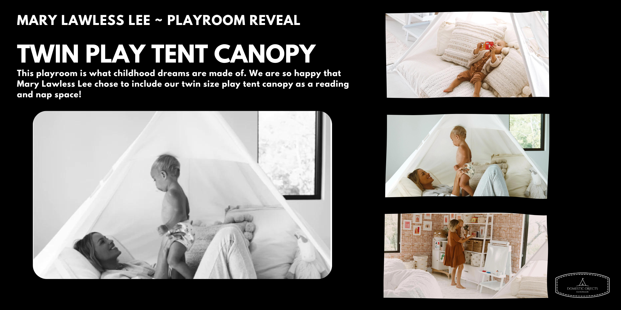 Mary Lawless Lee ~ Playroom Reveal - Domestic Objects