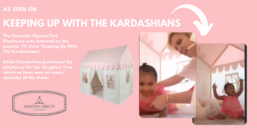Khloe Kardashian's Daughter in our Pink Playhouse