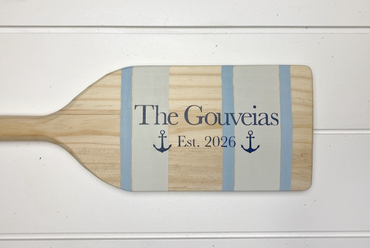 Custom Painted Paddles: A Perfect Wedding Gift