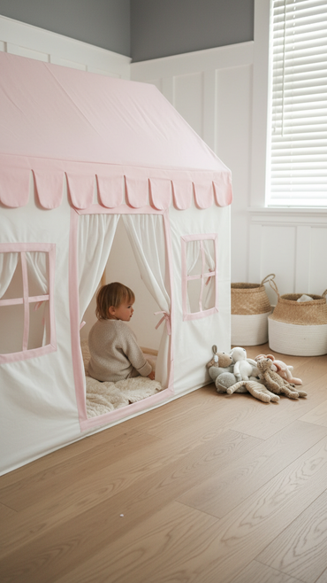 The Domestic Objects Pink Playhouse Is Back in Stock