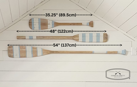 Custom Painted Paddles Featuring Your Family Name