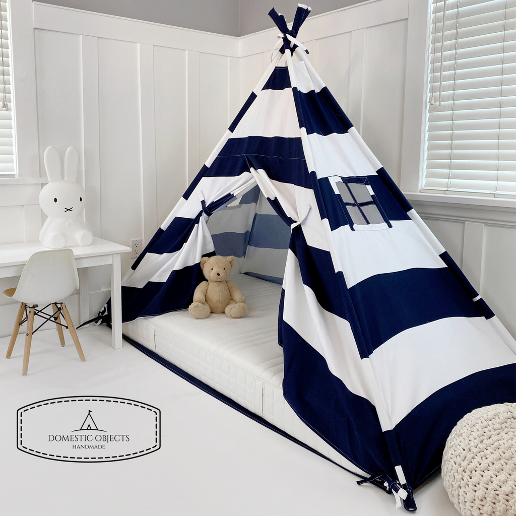 Play tent canopy bed best sale